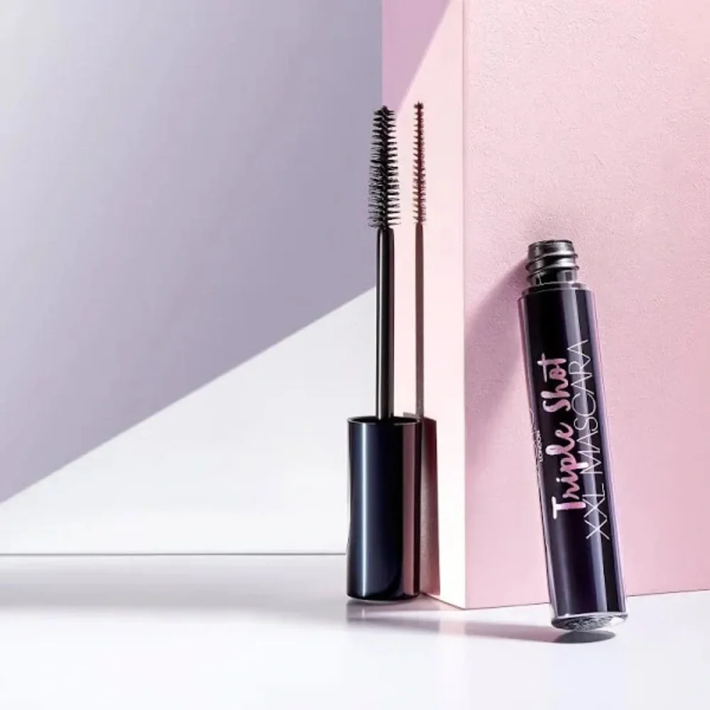 🆕 CIATÉ LONDON Triple Shot XXL Mascara in Black Full Size NIB